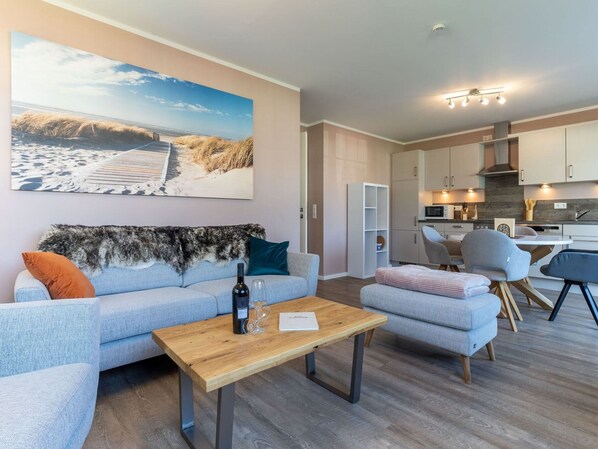 Apartment | Living room - Ferienwohnung in St.peter Ording (St. Peter-Ording)