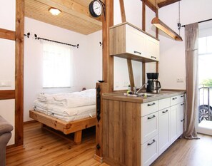 Apartamento | 1 quarto, individualmente mobiliados