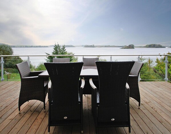 House | Balcony - Ferienhaus Seeblick, Fuerstenwerder (Nordwestuckermark)