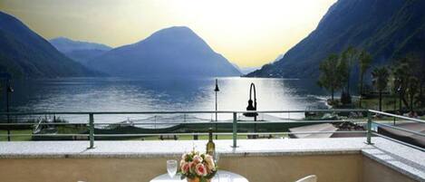 Vue depuis l’hébergement