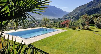 Apartment in Goldrain With Pool & Mountain Views