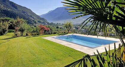 Apartment in Goldrain With Pool & Mountain Views