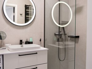 Apartment | Bathroom - Apartment in Niechorze Near Baltic Beach (Rewal)