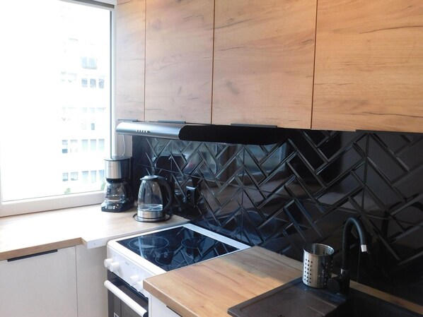 LÀgenhet | Eget kök | Diskmaskin, kaffe- och tebryggare, vattenkokare och brödrost