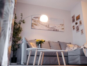 Apartment | Living area - Comfortable Apartment Close to the Sea, Pobierowo (Rewal)