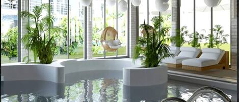 아파트 | 수영장 | 실내 수영장, 야외 수영장