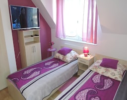 2 habitaciones y ropa de cama 