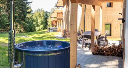 Chalet Arber in St.englmar With its own Hottube