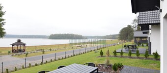 Cottage by Kiedrowickie Lake With Boat Access