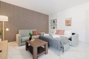 2 Schlafzimmer, Bügeleisen/Bügelbrett, kostenloses WLAN, Bettwäsche