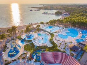 Tent | Pool | Outdoor pool - Glamping Tent in Zaton Holiday Resort, With Large Pool Area (Nin)