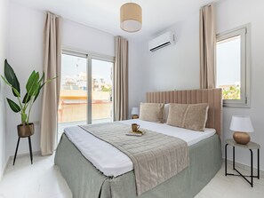 Appartement, 2 slaapkamers, balkon, uitzicht op de stad | 2 slaapkamers