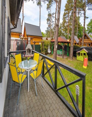 Apartment | Balcony - Apartment in Jaroslawiec Near the Beach (Postomino)