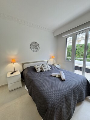 1 chambre, fer et planche à repasser, Wi-Fi gratuit, draps fournis