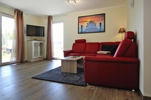 Apartment | Living room - Appartement Hafenflair am Plauer See (Plau am See)
