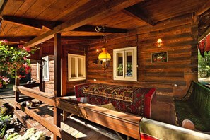 Balcony - Wooden House in Debki Near Baltic Sea Beach (Krokowa)