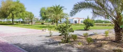 Overnattingsstedets uteområder