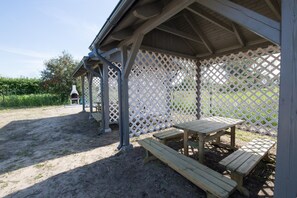 Balcony - Cozy, Wooden Holiday Homes With Terraces (Krynica Morska)