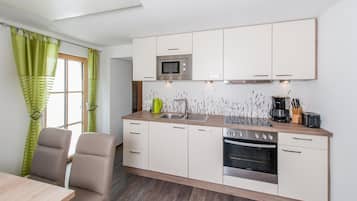 Apartamento | Cocina privada | Hervidor eléctrico y tostadora