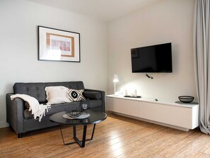 Apartment | Living area - Apartment With Summer Pool, Pogorzelica (Rewal)