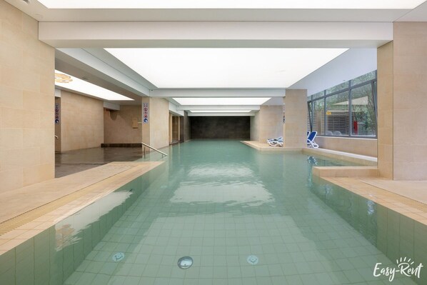 Apartment | Pool | Indoor pool, outdoor pool - Apartment With Summer Pool, Pogorzelica (Rewal)