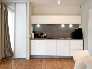 Apartment | Private kitchen - Apartment With Summer Pool, Pogorzelica (Rewal)