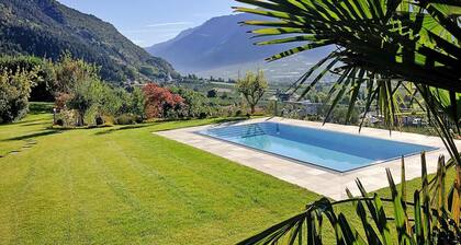 Apartment in Goldrain With Pool & Mountain Views