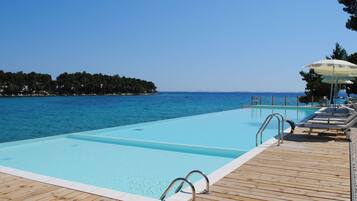 Indoor pool, outdoor pool