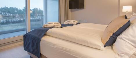 Appartement | 2 chambres, ameublement unique, literie fournie
