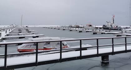 Huebsche Ferienwohnung in Lubmin mit Blick auf Ruegen