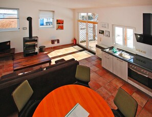 Living room - Doppelhaushalfte am Flacher See, Klocksin (Klocksin)