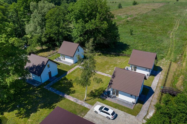 House | Exterior - Cottage in Ledzin Near Dutch Windmill (gmina Karnice)