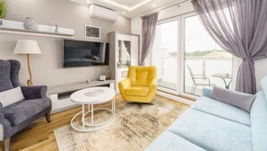 Apartment | Living room - Comfortable 2-room Apartment, Grzybowo (Kolobrzeg)