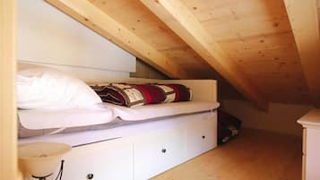 Chalé | 5 quartos, individualmente mobiliados