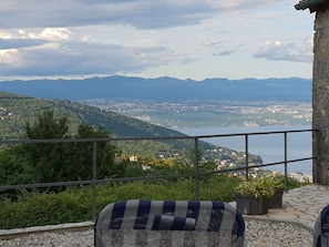 House | View from property - Stone House in Dobrec With Sea Views (Opatija)