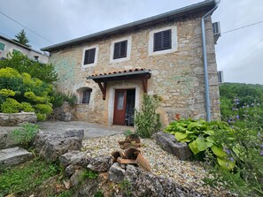 House | Exterior - Stone House in Dobrec With Sea Views (Opatija)