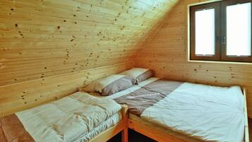 House | 2 bedrooms, individually furnished, bed sheets