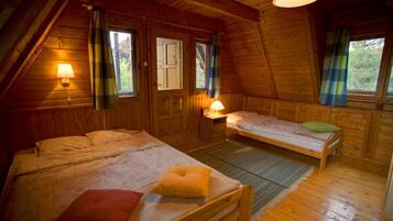 Ferienhaus | 2 Schlafzimmer, individuell eingerichtet, Bettwäsche