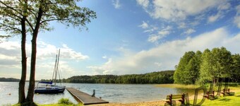 Log House by Lake Tajty, Masurian Lakes Trail
