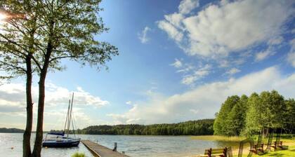 Log House by Lake Tajty, Masurian Lakes Trail