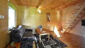 House | Living room - Wooden House in Lubin by Lake Wicko (Międzyzdroje)