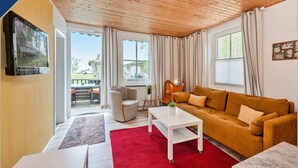Apartment | Living area - Ferienwohnung am Achterwasser in Lutow (Luetow)