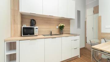 Apartment | Eigene Küche | Wasserkocher, Hochstuhl