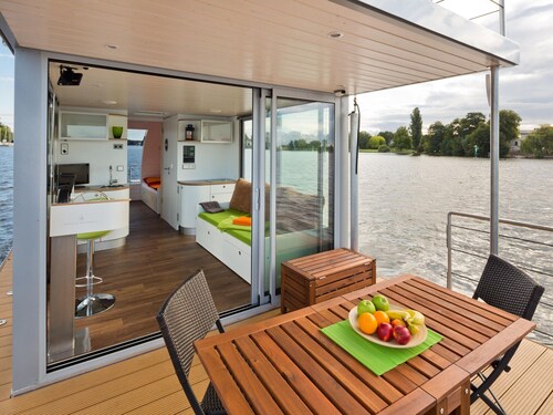 Houseboat on the Dahme