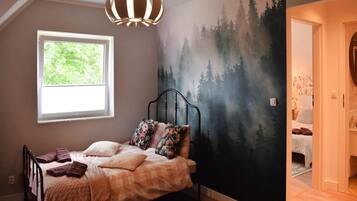 Casa | 4 habitaciones, muebles diferentes y ropa de cama