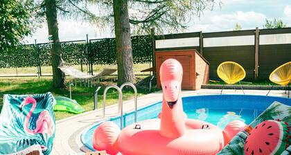 Holiday Home in Kashubia With Pool & Sauna