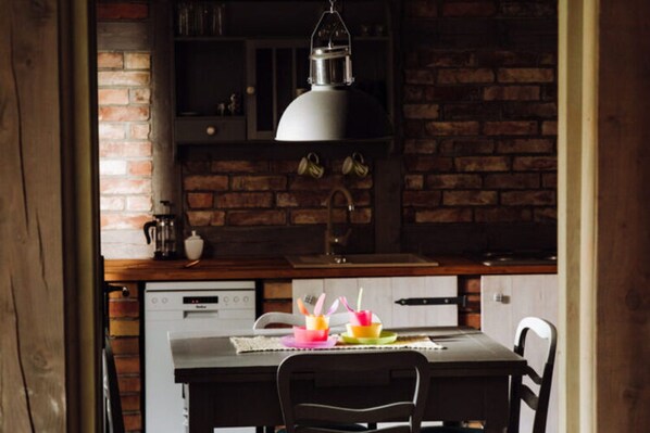 Apartment | Private kitchen - Apartment in Gronowo Near Lake Siecino (Zlocieniec)