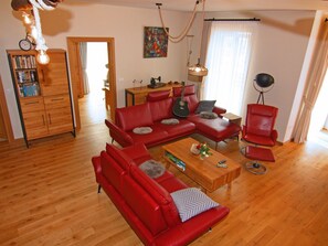 Apartment | Living area - Ferienwohnung Strandanker in Monkebude (Monkebude)