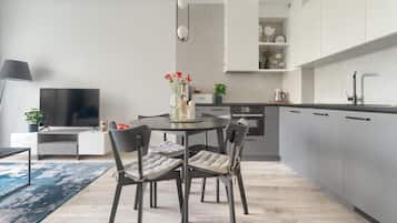 Apartment | Eigene Küche | Wasserkocher, Toaster, Hochstuhl