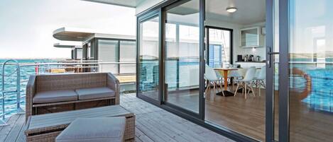 Vue depuis l’hébergement